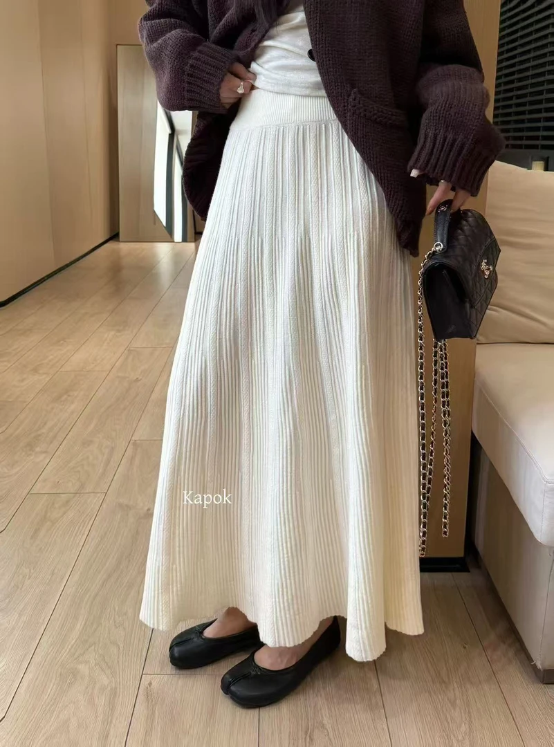 【欧尼家】秋冬～气质针织半裙