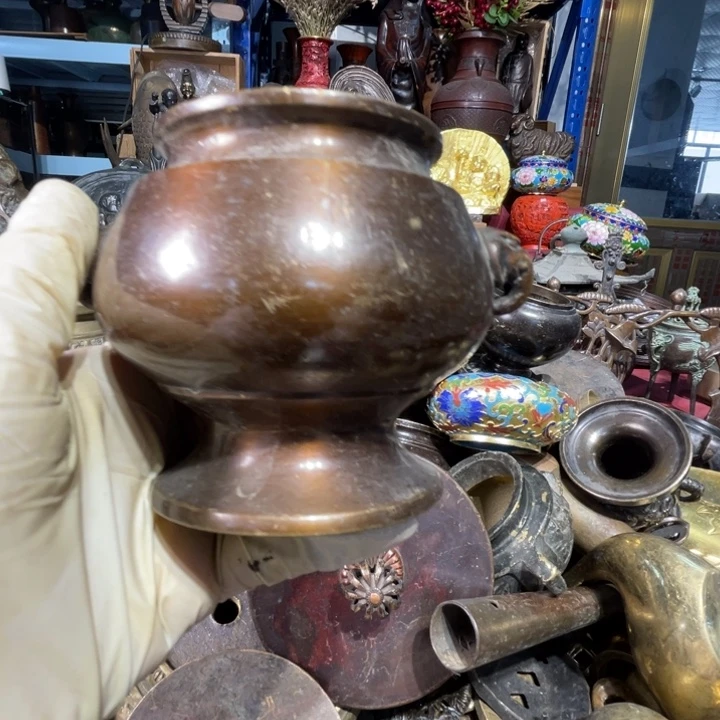 大阪回流铜器摆件27