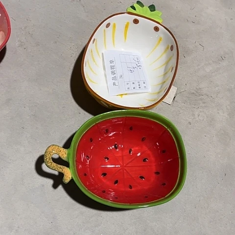 微瑕，不能明火，口径15高5，小西瓜，菠萝