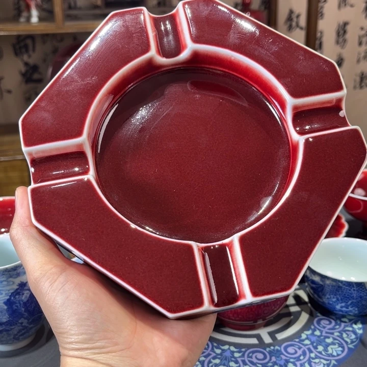 景德镇陶瓷烟灰缸