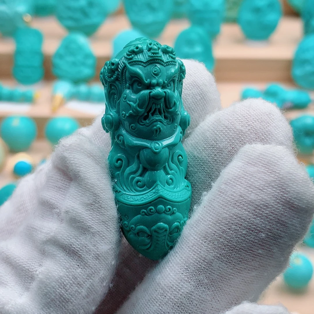 绿松石未镶嵌降魔杵