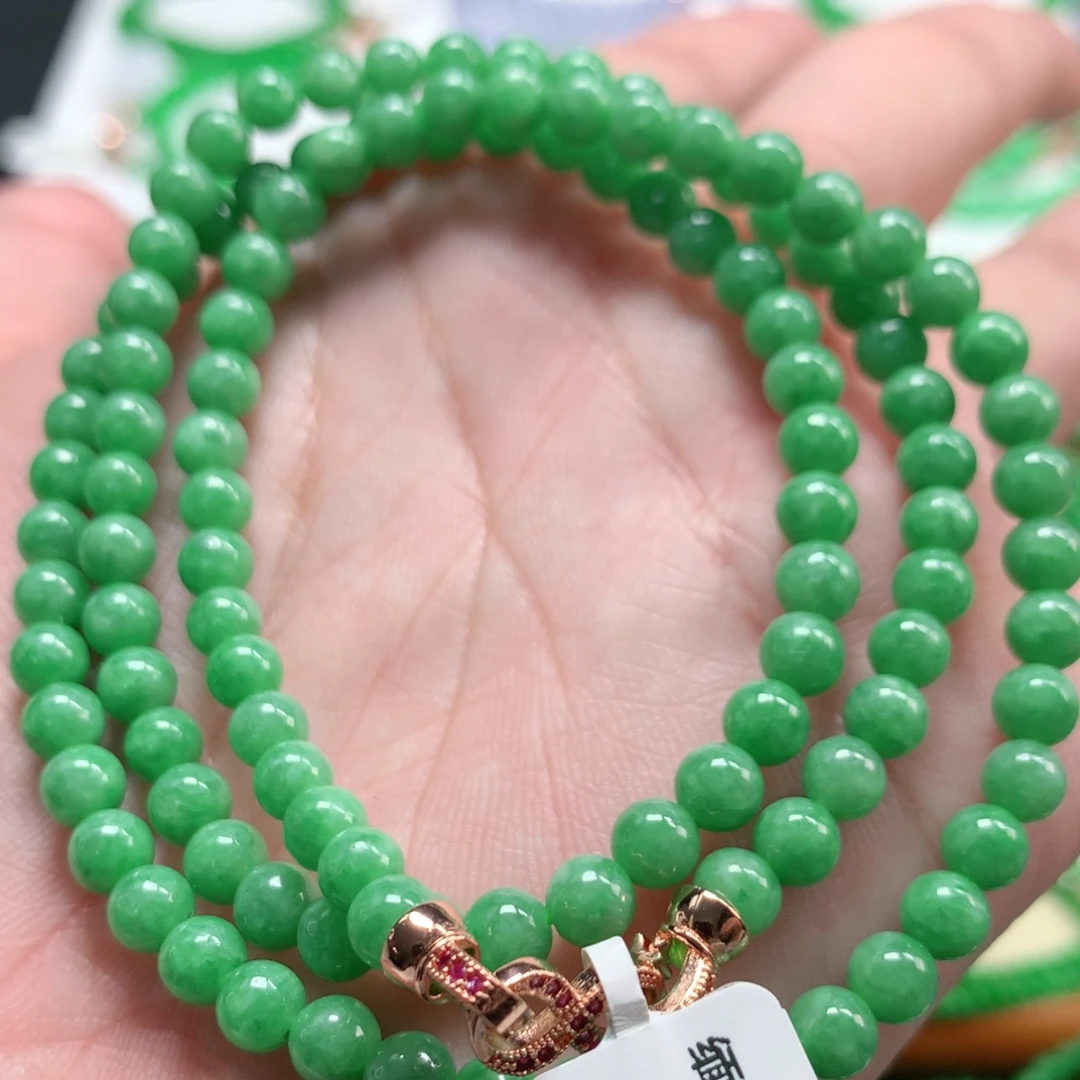 翡翠未镶嵌手链翡翠