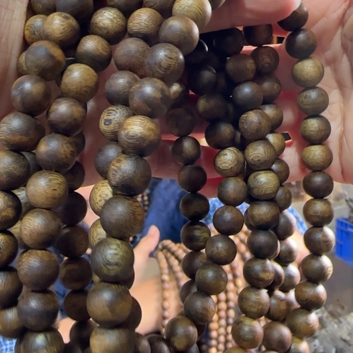 沉香手串白棋42克卡10多样性发1条