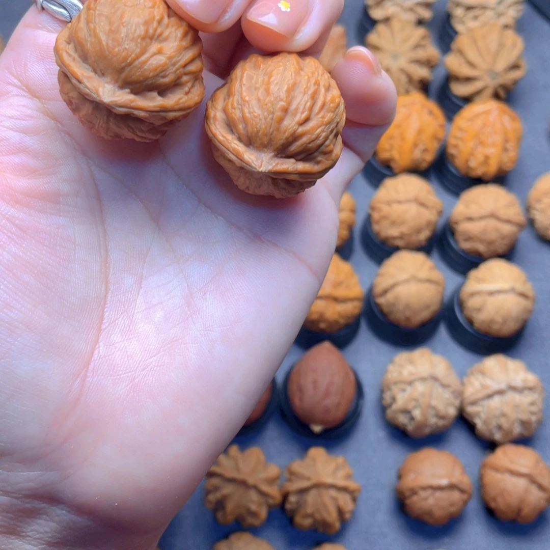 核桃文玩把件小肉丸