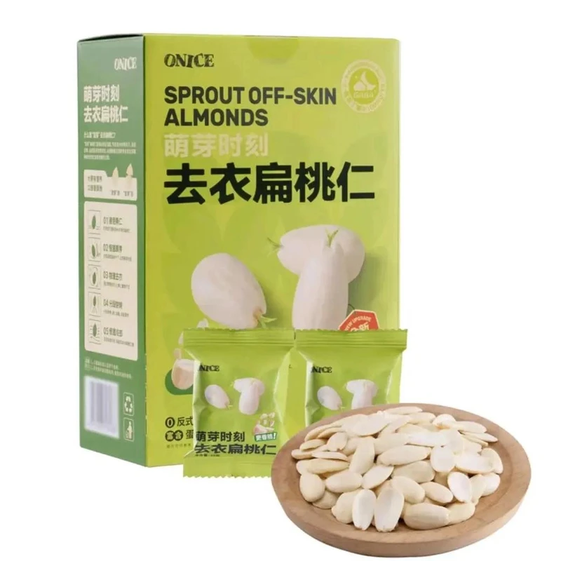 【会员超市】ONICE萌芽时刻去衣扁桃仁600g【顺丰】