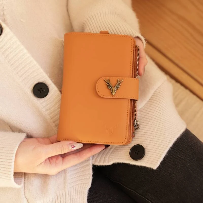 鹿师傅[小黄车专属]出行伴侣2025升级款真皮护照包可挂脖护照夹