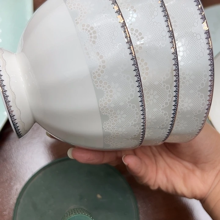 蒲***英瓷瑕疵米饭碗3个装