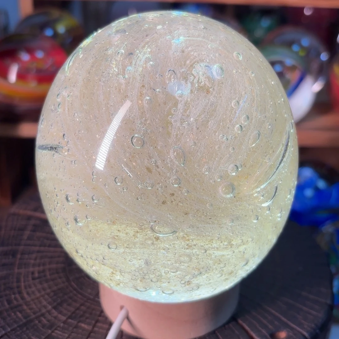 琉璃手工艺品，微瑕