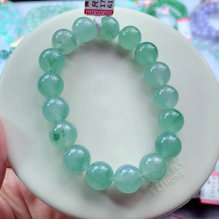 翡翠未镶嵌手链卡12