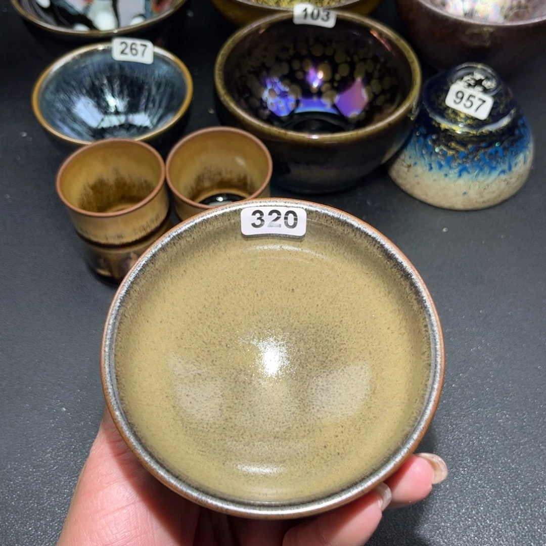 茶盏320 建盏单盏放大漏……