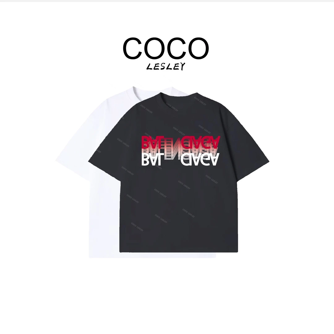 澳门港正品280克纯棉T恤小众设计师潮牌时尚圆领宽松男装#6043