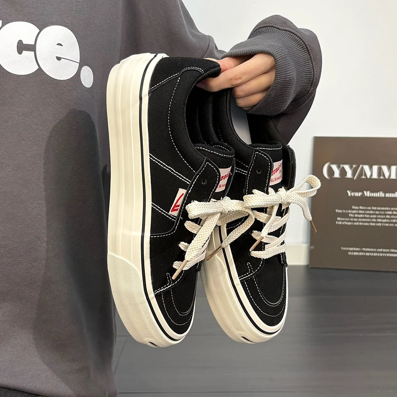 回力男鞋帆布鞋休闲百搭板鞋2025秋季新款简约轻便厚底鞋学生爆款