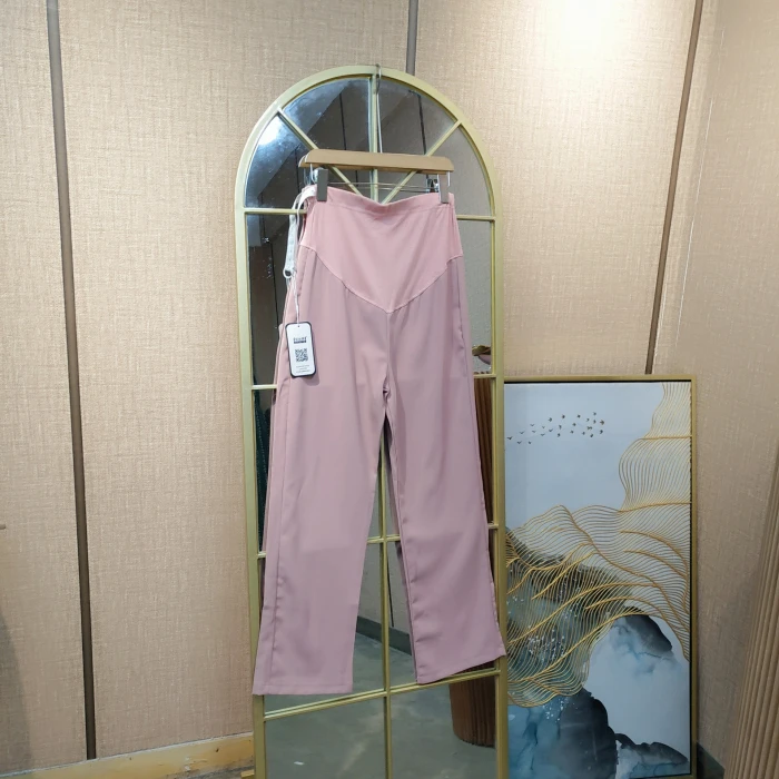 HR140孕妇粉色裤子M90-120 XL140 3XL160