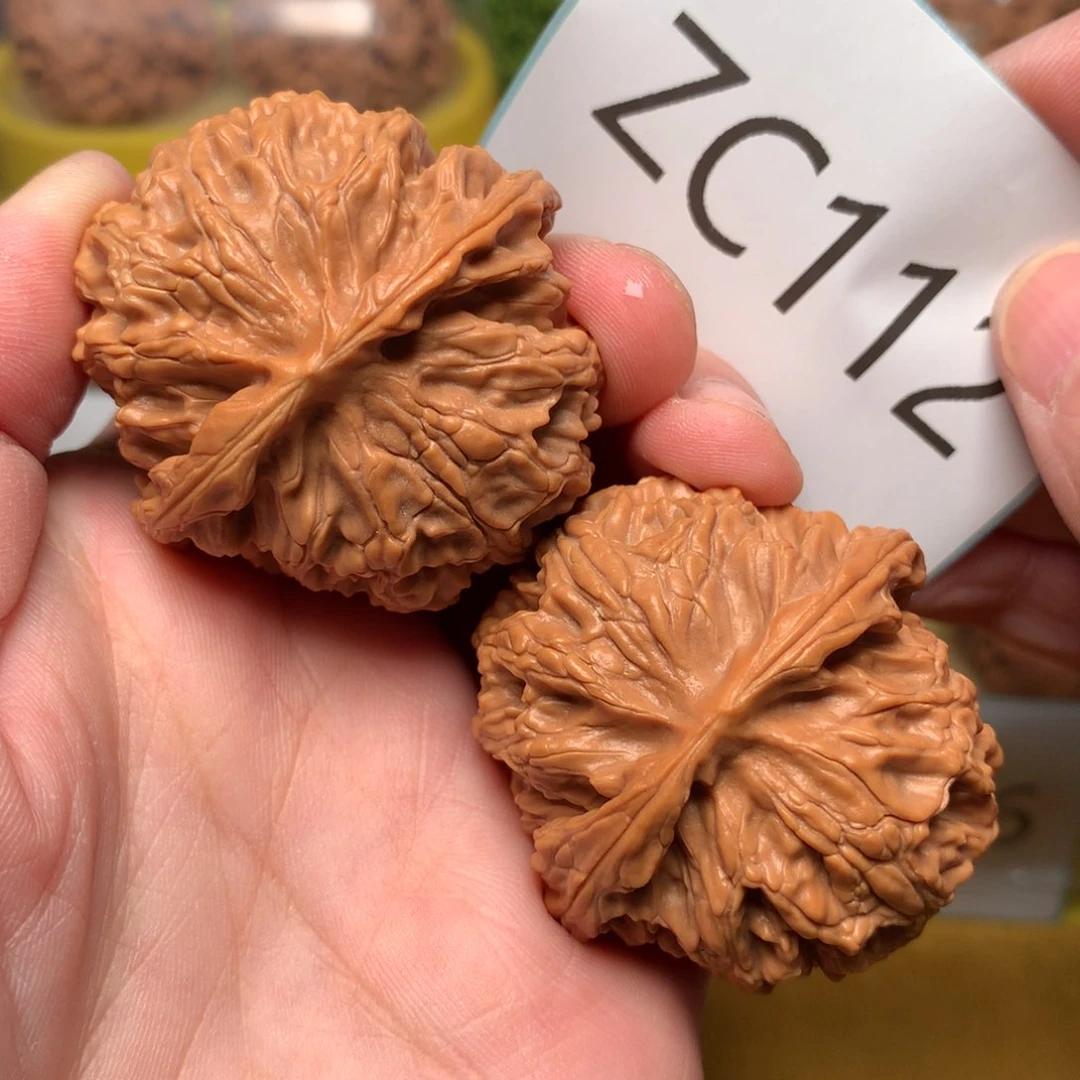 文玩核桃把件肉球苹果42