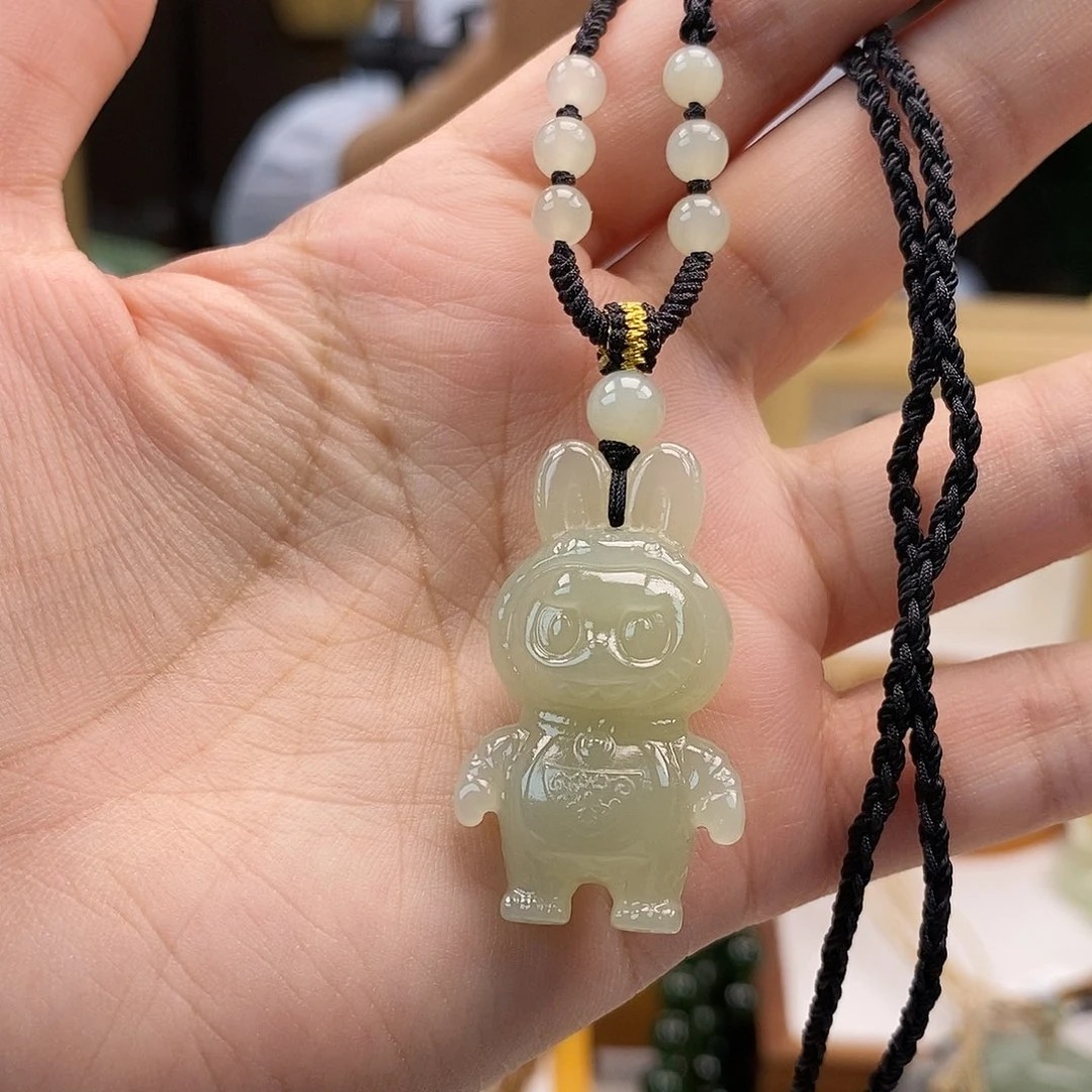 L***n吊坠(不含链)未镶嵌和田玉