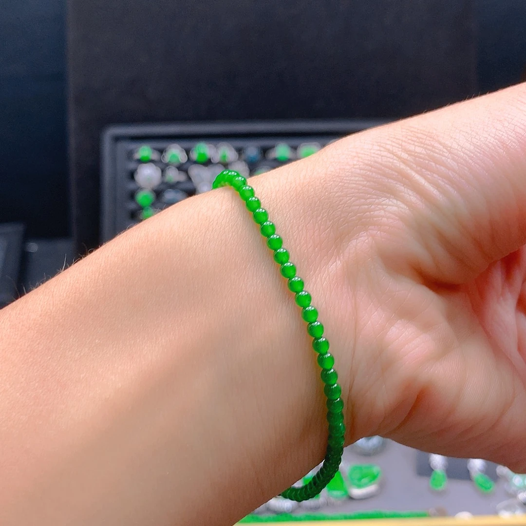 未镶嵌手链翡翠天然翡翠