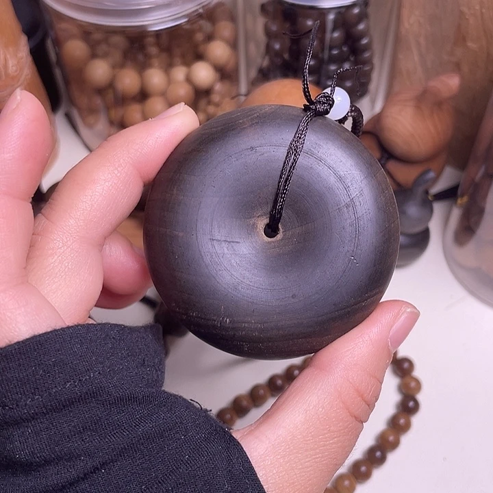 檀香木老山檀香阴沉面包圈瑕疵
