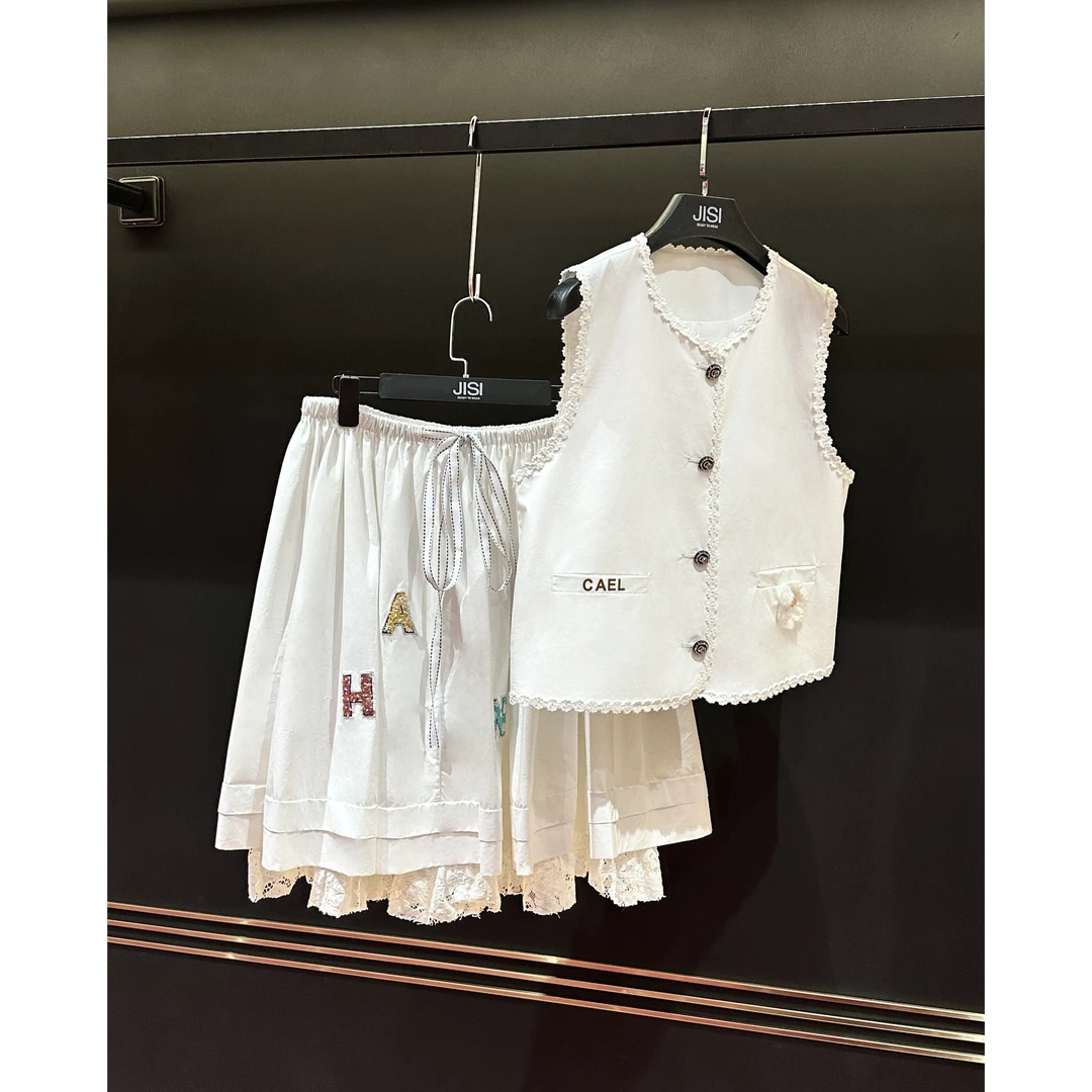 JISI C+中古系列马甲半裙套装-TZ25264