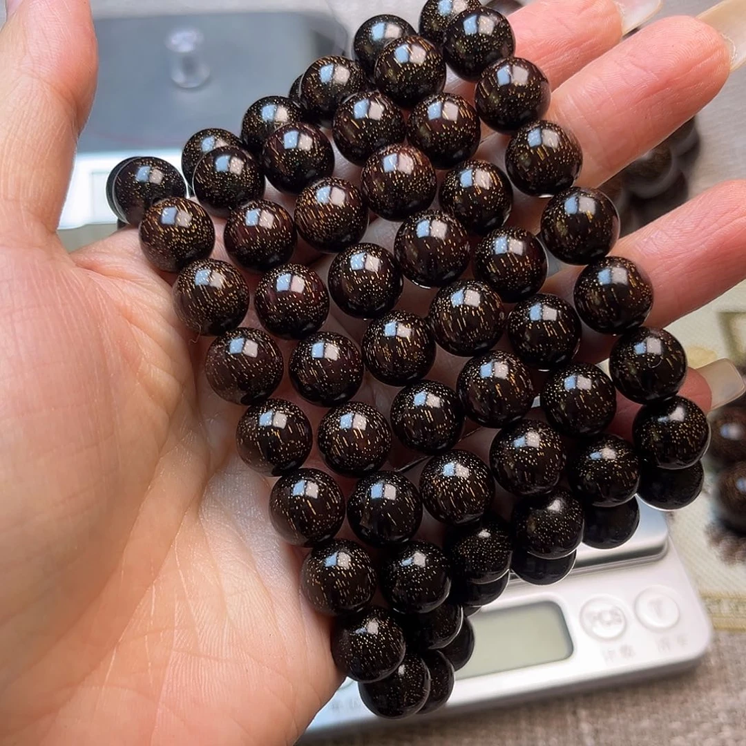 中***全檀香紫檀（小叶紫檀）1.0 108爆星