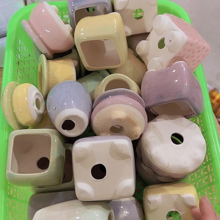 红陶随机瑕疵拇指6个