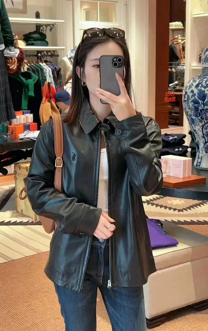 【陈元一】男女同款  小马皮外套