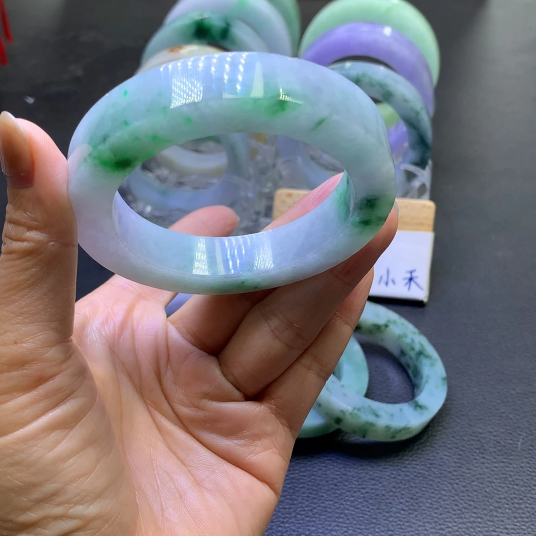 未镶嵌手镯定制翡翠用****双