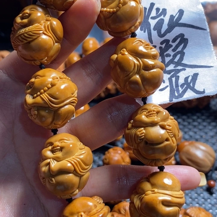 橄榄核吊坠魚*微上色