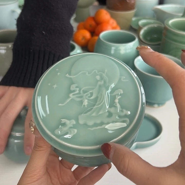 小米茶器龙泉青瓷