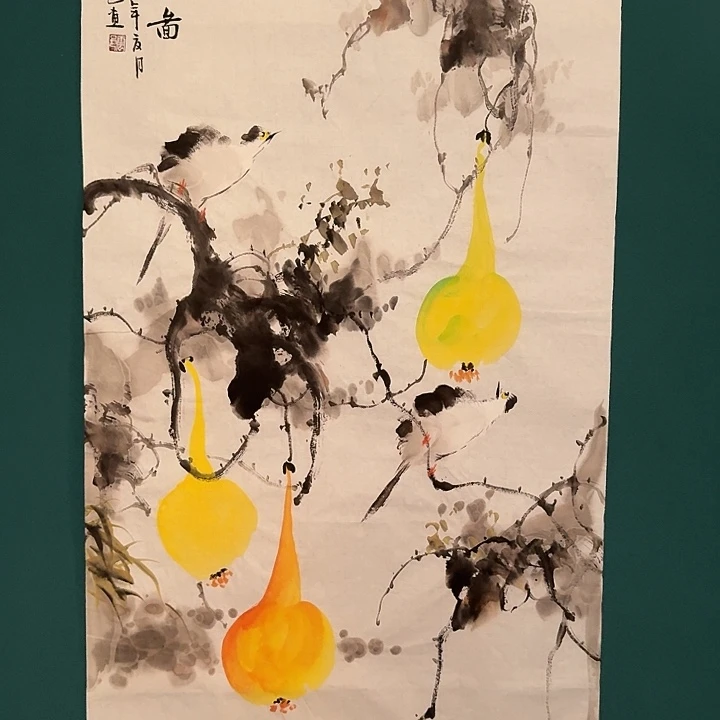 国画云老师作品画作