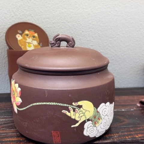 【闪购商品】紫砂茶叶罐