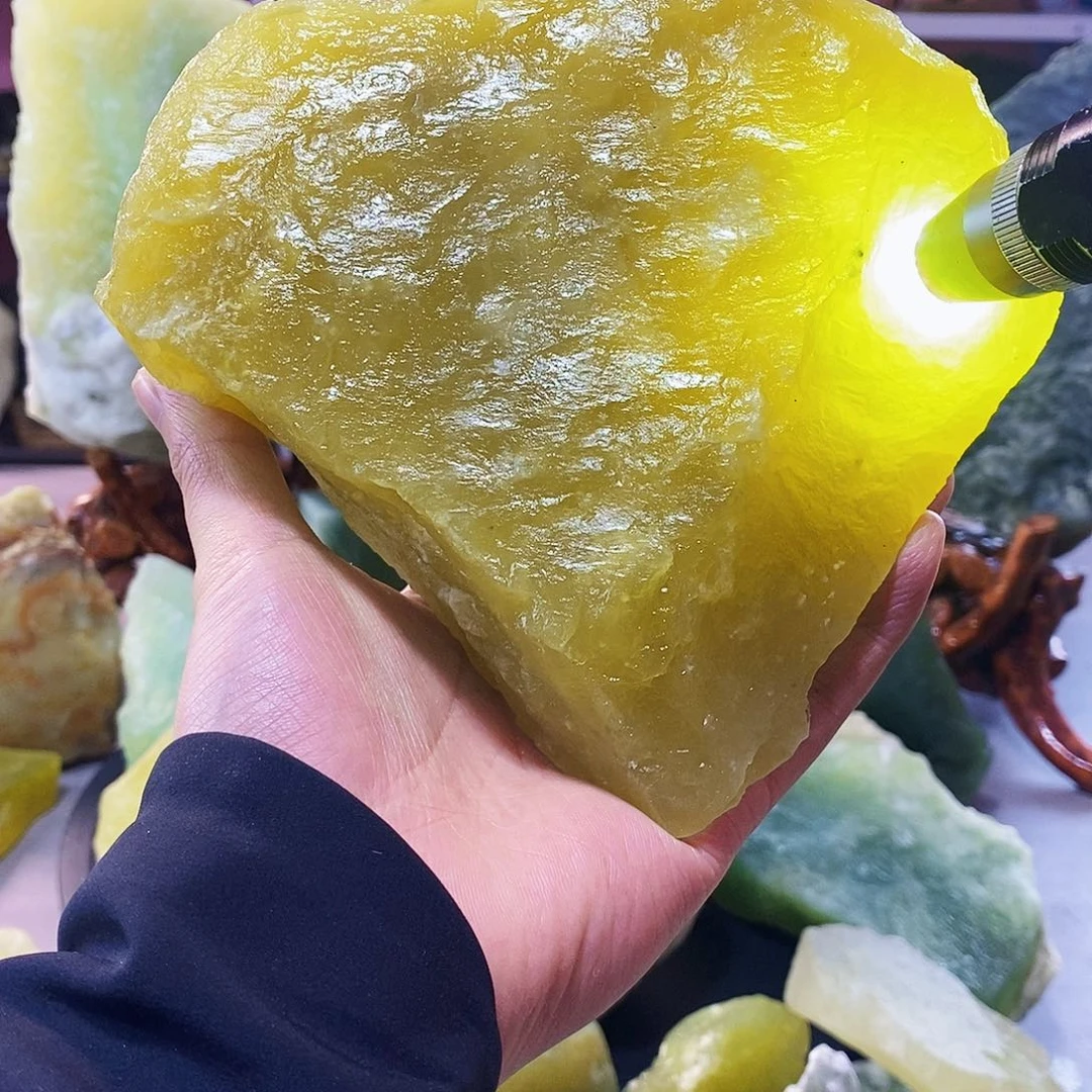 蛇纹石玉未镶嵌岫玉原石蛇纹石玉