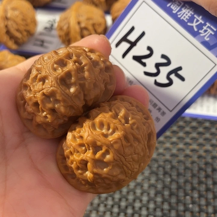 文玩核桃把件H235宫灯41