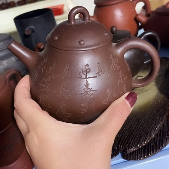 茶壶紫砂宜兴紫砂壶手工制作