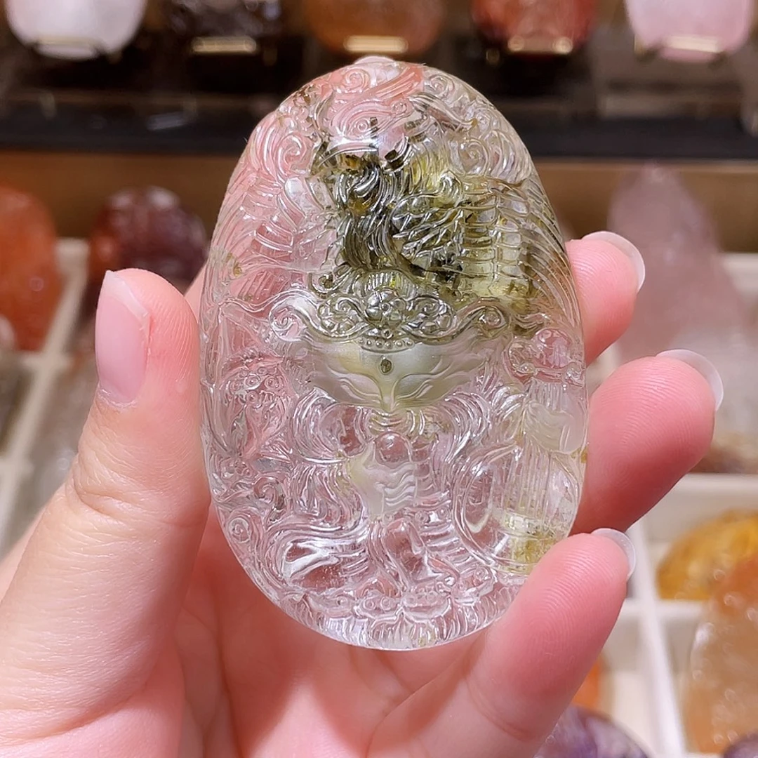 颈饰未镶嵌水晶幽灵➕碧xi