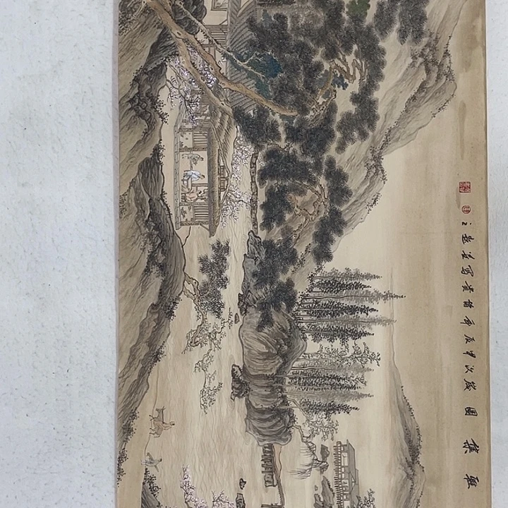 国画国画作品集的故事