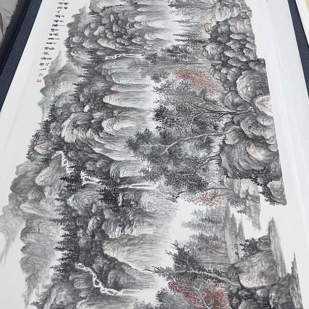 国画捡漏手绘国画