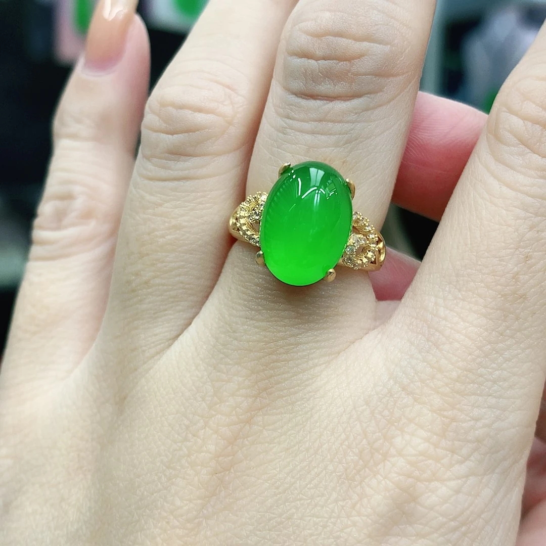 合金戒指玛瑙/玉髓