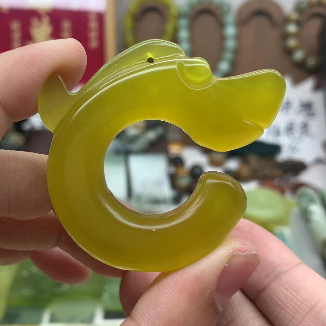 岫玉未镶嵌吊坠(不含链)