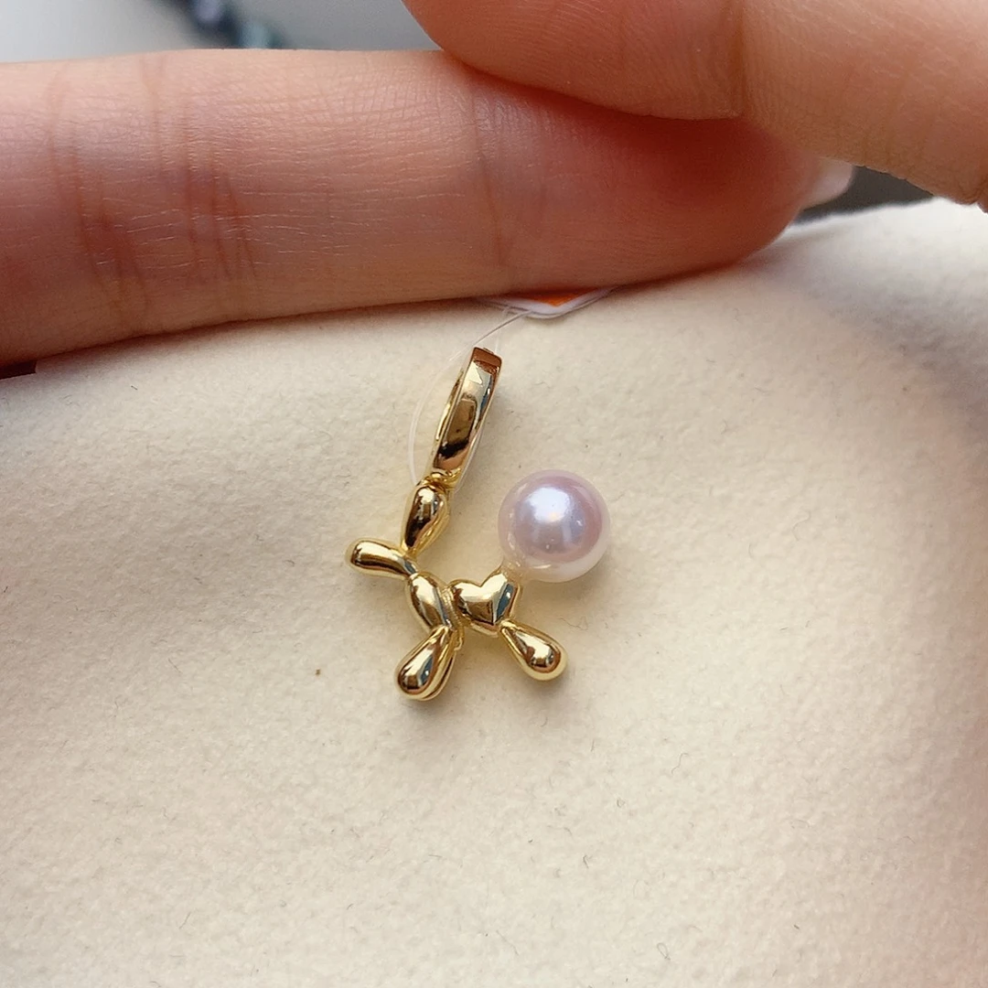 颈饰海水珍珠银S925镶嵌w19