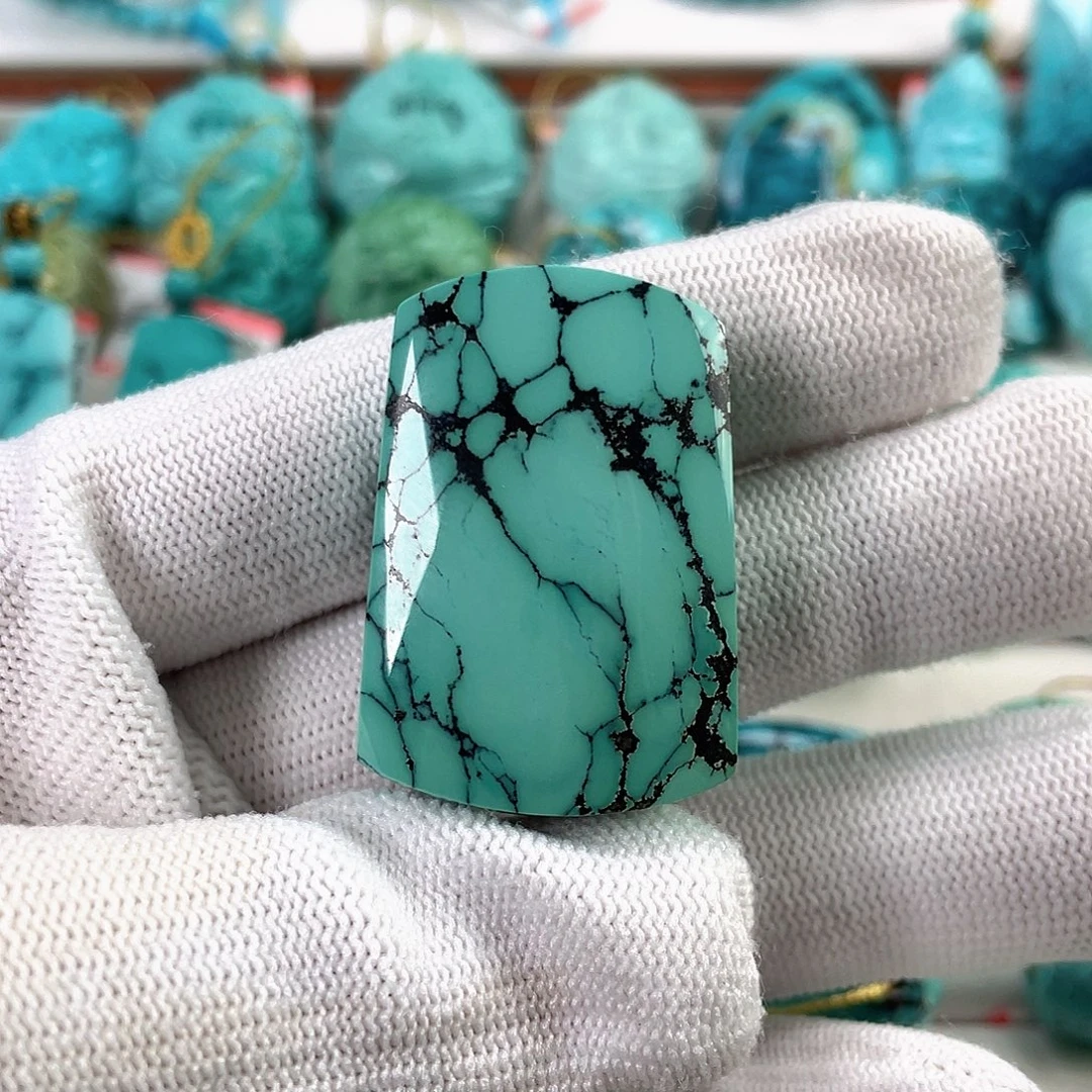 绿松石未镶嵌车挂