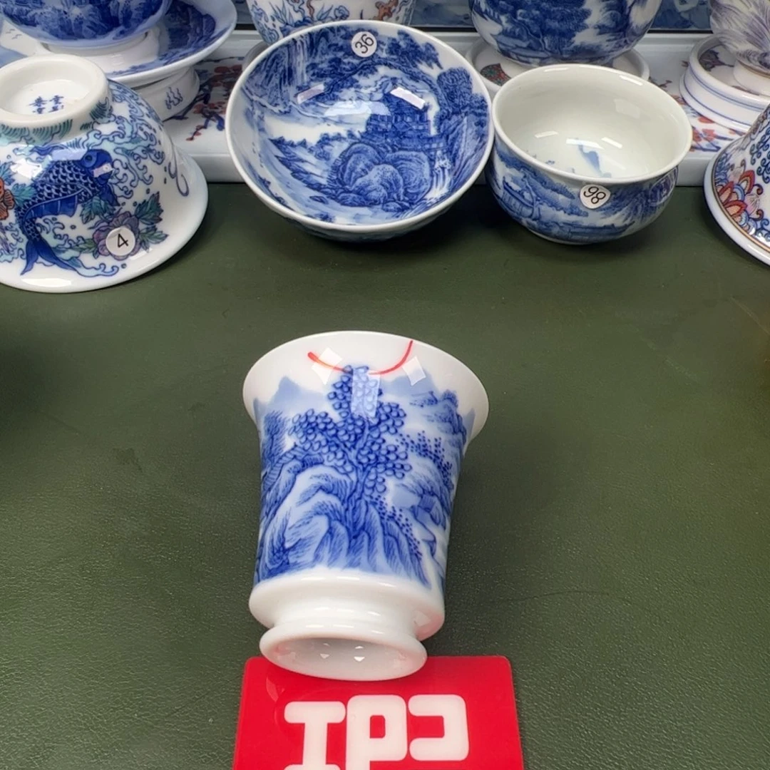 陶瓷景德镇纯手工纯手绘茶具木木3