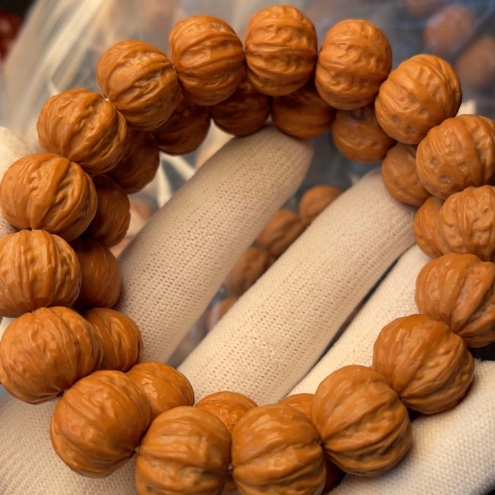 感***鑫手串猴头核桃京八棱