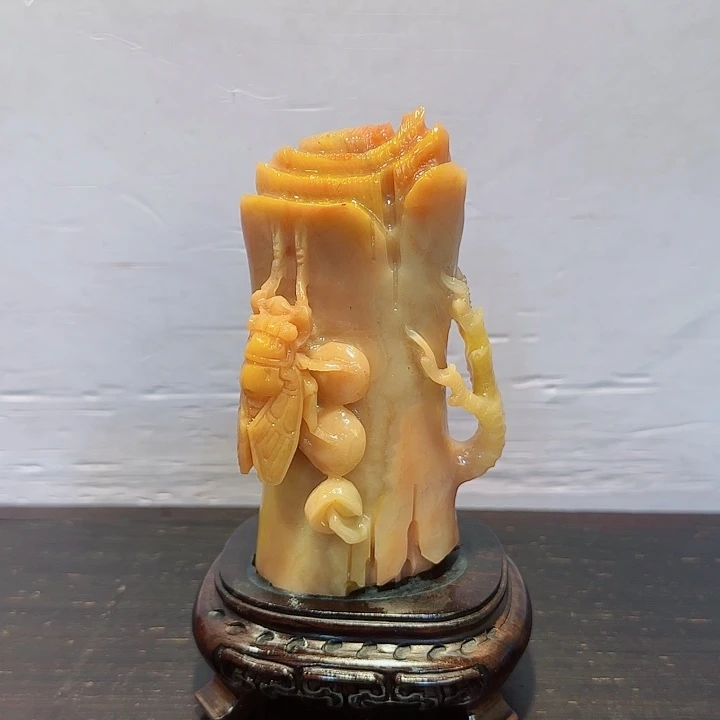 青***6寿山石寿山石摆件精品