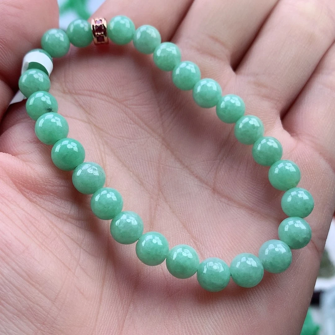 未镶嵌手链翡翠手串