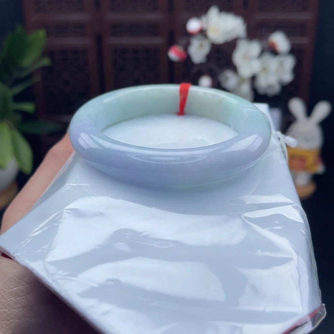 翡翠未镶嵌把件58-59正圈手镯