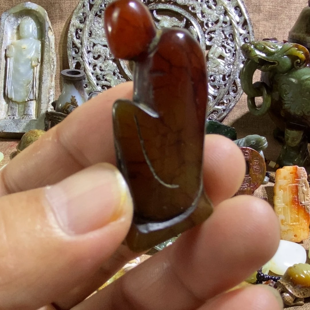 和田玉（糖玉）未镶嵌挂件