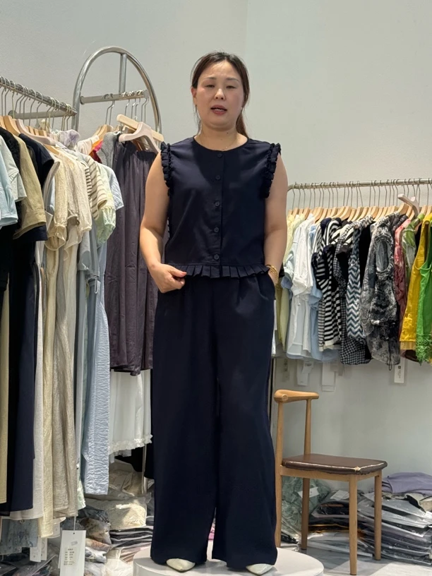 夏季新款时尚洋气显瘦套装