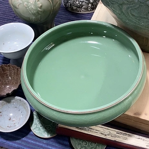 瓶木**仙龙泉青瓷龙泉青瓷