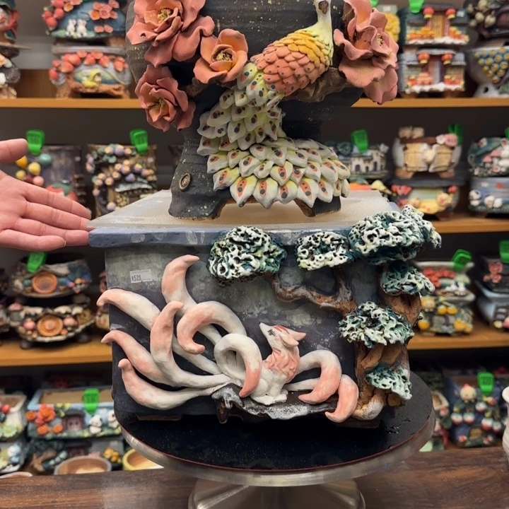 【闪购商品】陶瓷o****o粗陶手捏