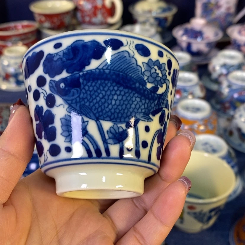 【闪购商品】景德镇陶瓷茶杯1个